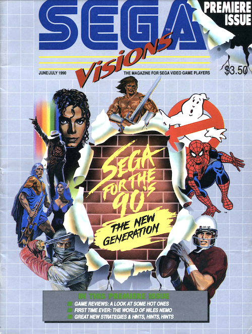 Sega Visions magazine — Forgotten Worlds
